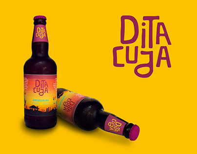 Cerveja DitaCuja // Identidade Visual e Rótulos