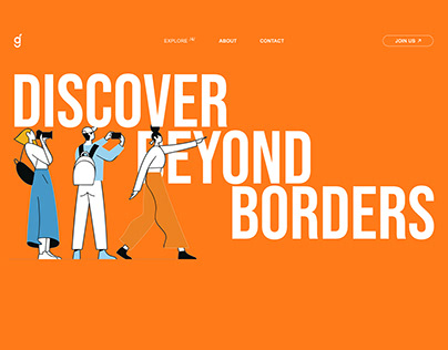 DBB - web-design for agency of tours