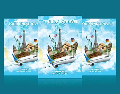 Travel agency Flyer Design