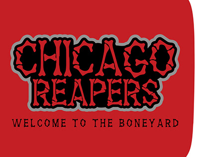 Chicago Reapers Logo and Alternate Jersey Design