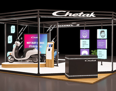 Chetak Mall Activation Booth