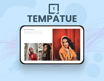 Tempatue | E-commerce |Website Layout