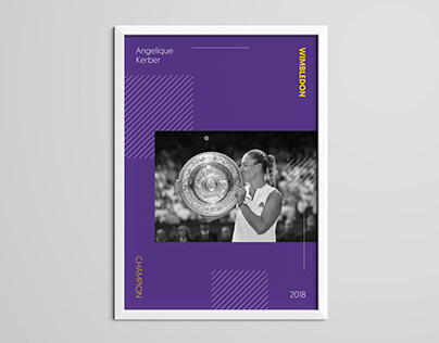 Wimbledon 2018 posters