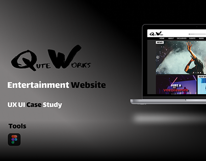 Qute Works Website (Entertainment) Case Study