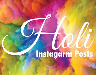 Holi Hues : Enchanting Holi Instagram Posts