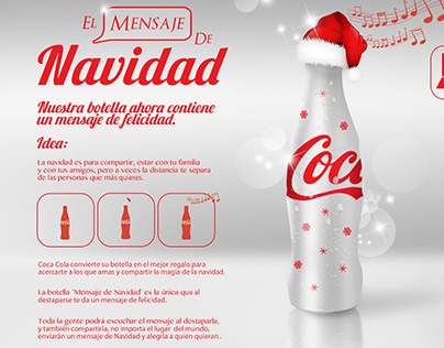 Un mensaje de Navidad Coca Cola
