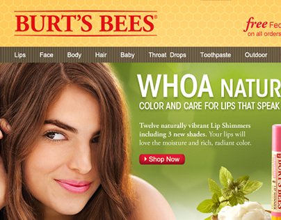 Burt's Bees | Web, Social, CRM