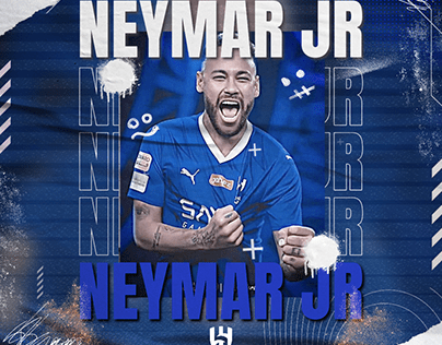 Design Neymar Jr. Al Hilal ✨