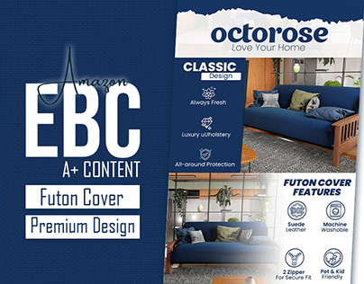 Amazon A+ content | EBC Design (Futon Cover)