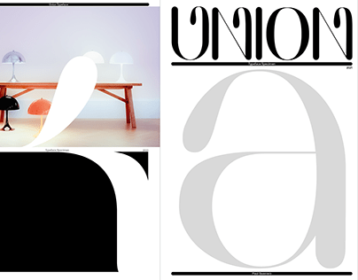Union Typeface Specimen