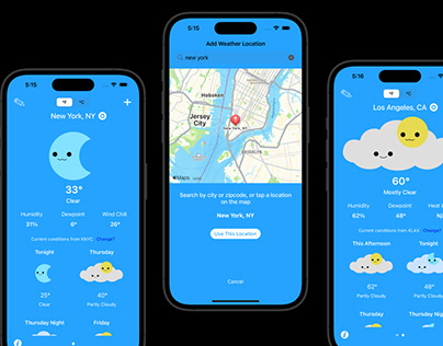 WeatherCute iOS App
