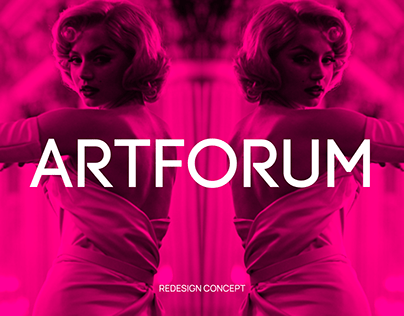 Artforum | Redesign concept