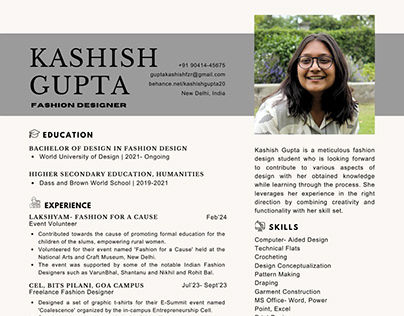Resume- Kashish Gupta