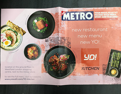 Yo! Sushi x Metro - Yo! Kitchen Launch