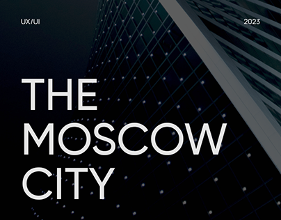 The Moscow City real eastate web design (UX/UI)