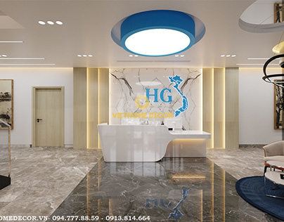 Thiết kế nội thất văn phòng Công ty HG Mould Ent