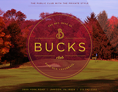 Bucks Club Rebranding & Web Design