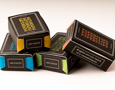 Paperclip Boxes Packaging Design
