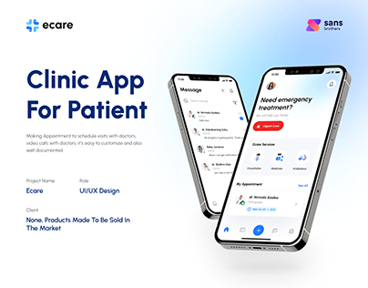 Ecare - Clinic App for Patient