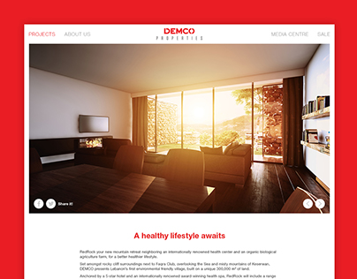 Demco Properties - Website