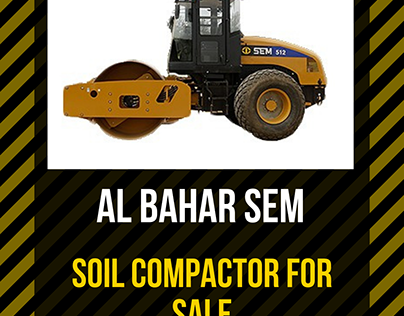 Soil Compactor for Sale | Al Bahar SEM