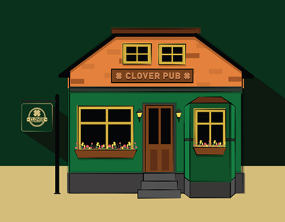 Redes Sociais Clover Pub