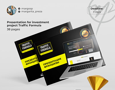 Presentation for investment project TrafficFormula