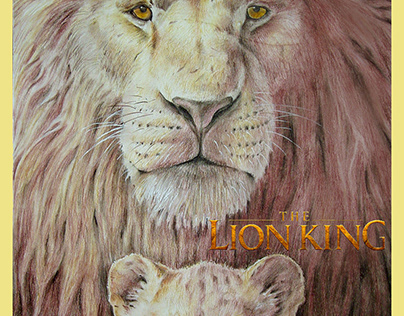 THE LION KING (2019) Disney póster