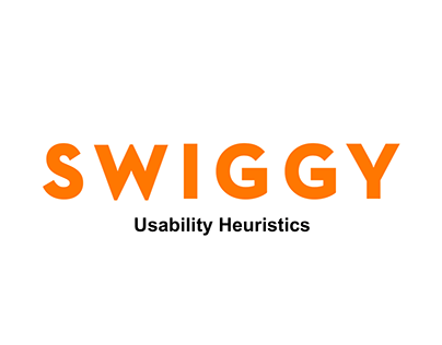 Swiggy - Usability Heuristics