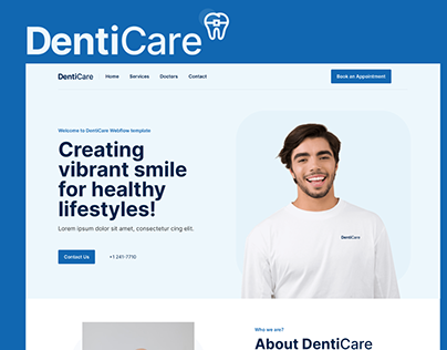 DentiCare Web Design