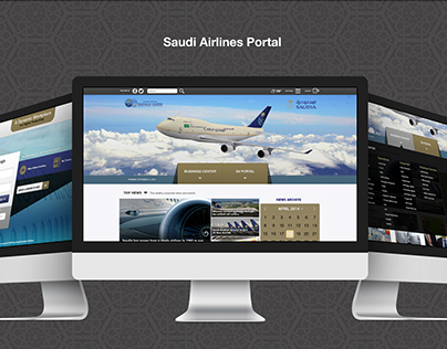 Concept Design for Saudi Airlines Portal