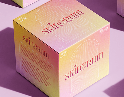 Skinerum "Glow" Package Design