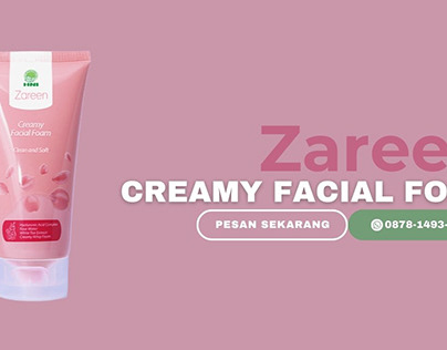 Zareen Creamy Facial Foam | WA: 0878-1493-1871
