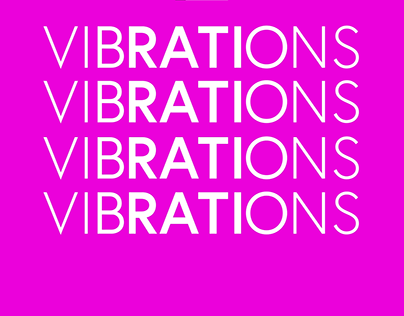 Vibrations Kinetic Typography