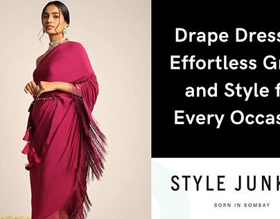 Drape Dresses: Effortless Grace for Every Occasion
