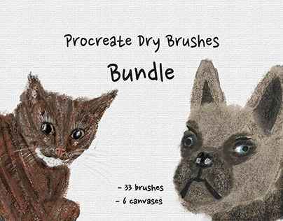 Procreate Dry Brushes | BUNDLE