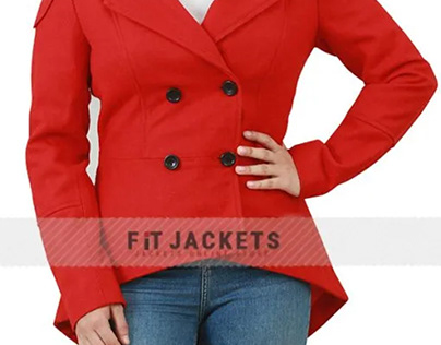 Cheryl Blossom Red Hooded Jacket