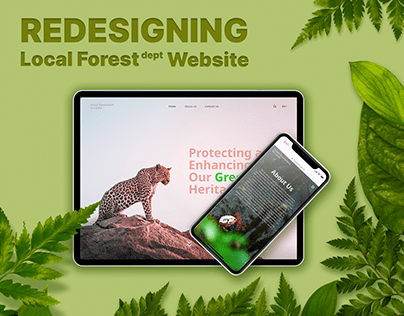 Redesign Local Forest Department Website