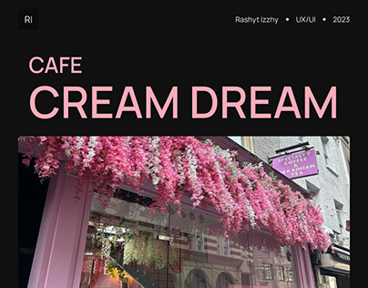 Cafe Сream Dream | Website Design