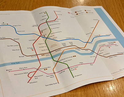 Greggs Metro Map