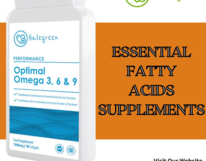 Buy Essential Fatty Acids Supplements | Halegreen