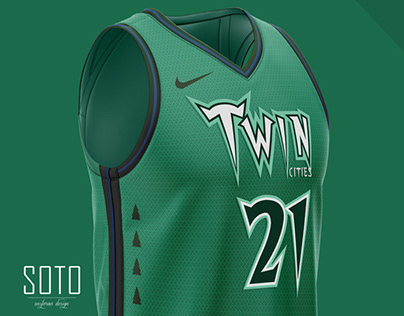 NBA City Edition - TIMBERWOLVES - concept by SOTO