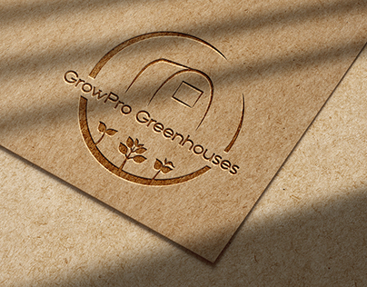 GrowPro Greenhouses - Logo Design
