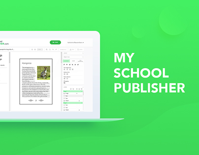 My School Publisher: SaaS educational platform