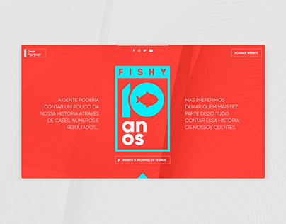 Microsite of Fishy Agency’s 10th anniversary