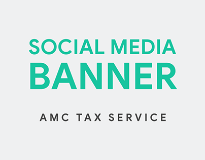 Social Media Banner - AMC TAX SERVICE (Contabilidad)
