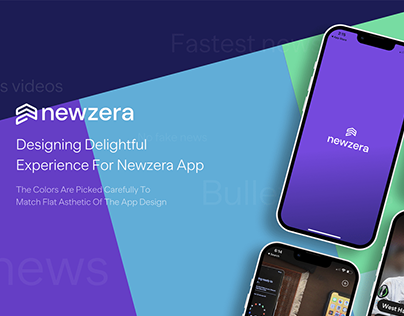 Newzera App | UI UX design