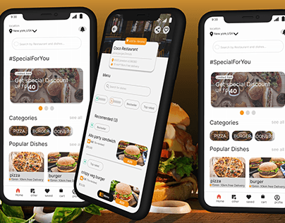 food app ui design