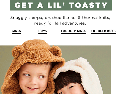 Old Navy - Kids Sale Email, Copywriting