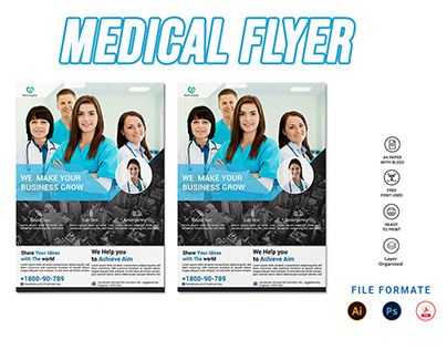Medical Flyer Design Template